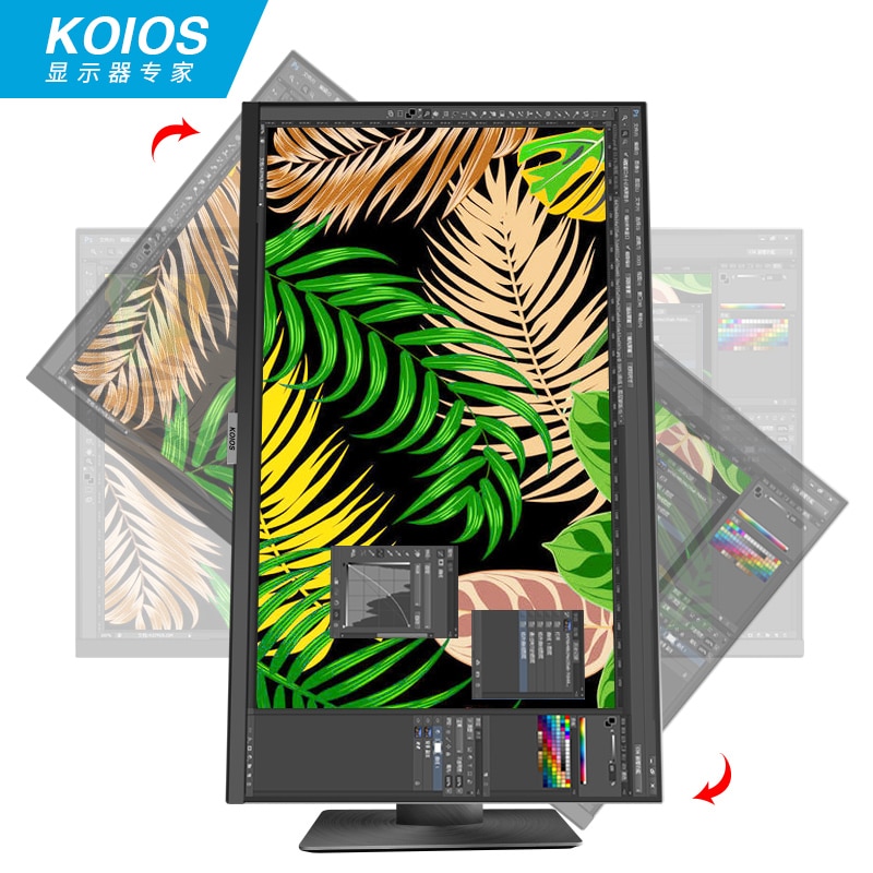 KOIOS-K2723QB 27 ġ 2K , 60Hz ũž PC Lcd QHD ÷ IPS г ȭ ȸ Ʈ ĵ 2560*1440 HDMI ȣȯ, DP